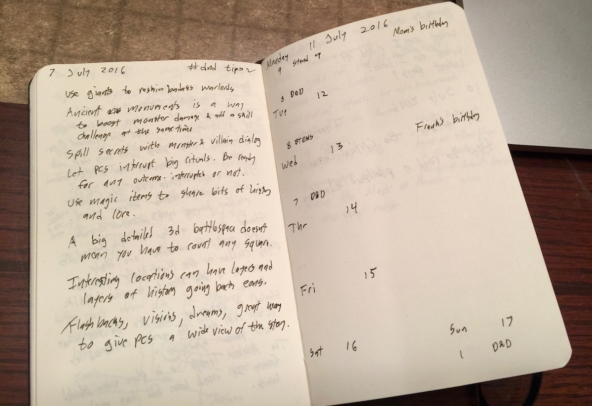 moleskine diary templates